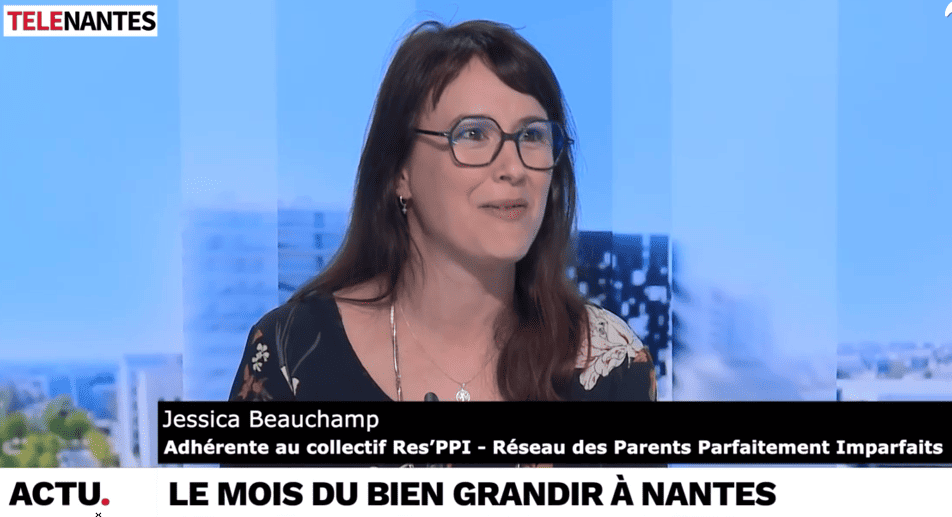 photo Jessica Beauchamp émission mois bien grandir sur Télé Nantes